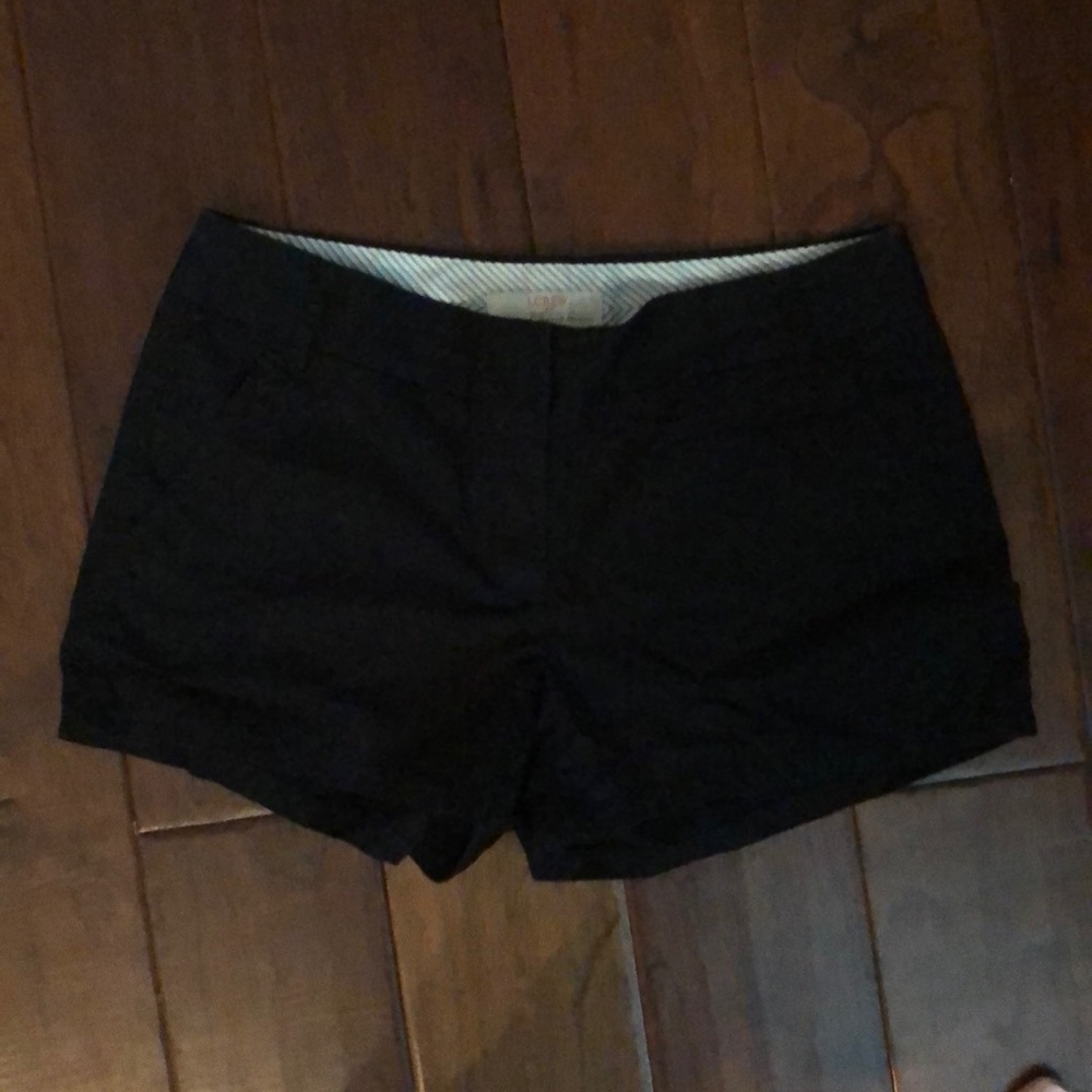 J. Crew black shorts
